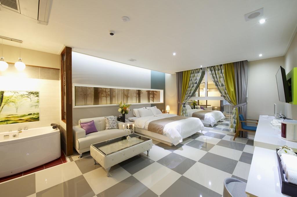 Hanam 1St Business Hotel Gwangju Metropolitan City Exterior foto
